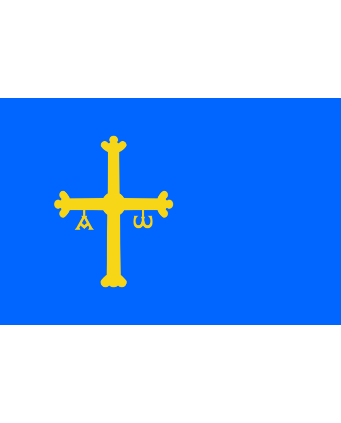 Bandera Asturias exterior Bandera Asturias exterior