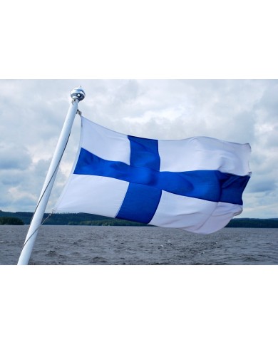 Bandera Finlandia exterior Bandera Finlandia exterior