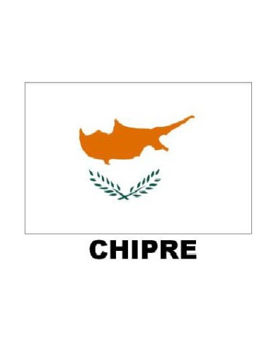 Bandera Chipre 10 x 15 cms. Bandera Chipre 10 x 15 cms.