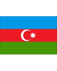 Bandera Azerbayán exterior Bandera Azerbayán exterior