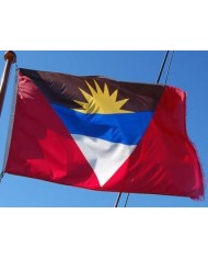 Bandera Antigua y Barbuda exterior