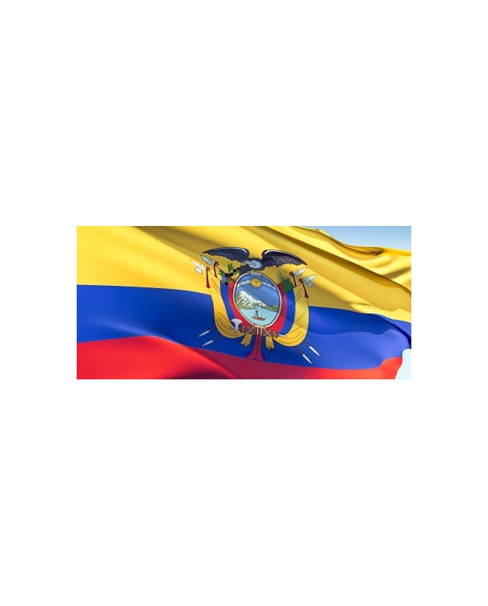 Bandera Ecuador exterior