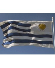 Bandera Uruguay exterior