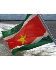 Bandera Surinam exterior