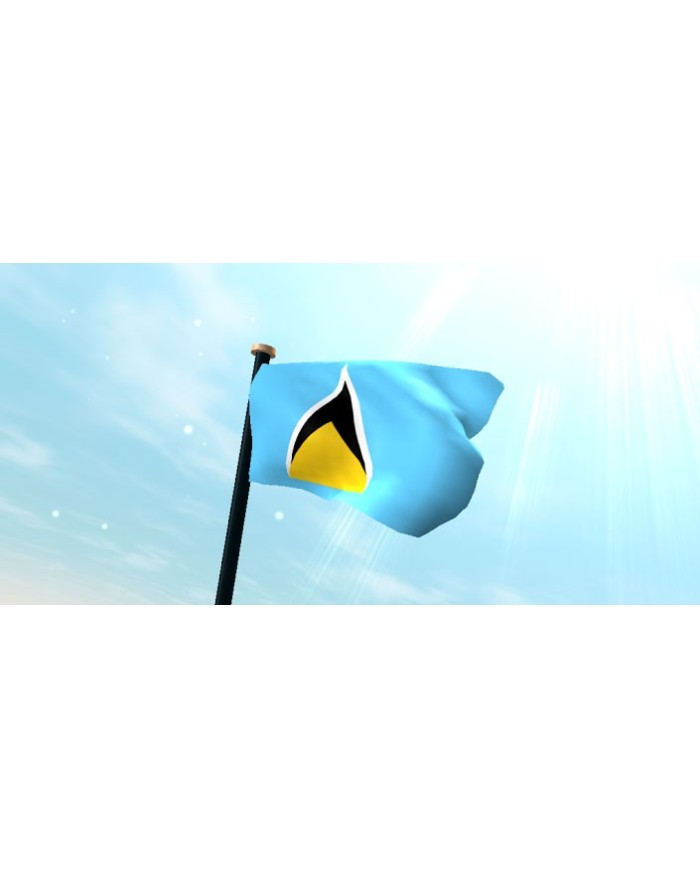 Bandera Santa Lucía exterior