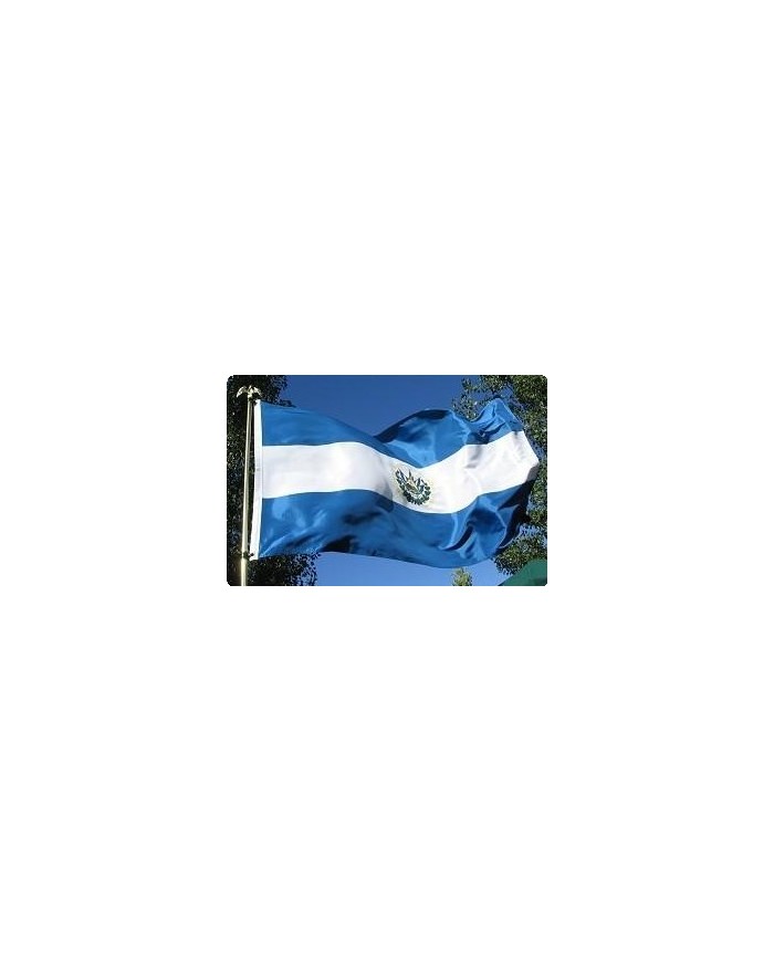 Bandera el Salvador exterior Bandera el Salvador exterior