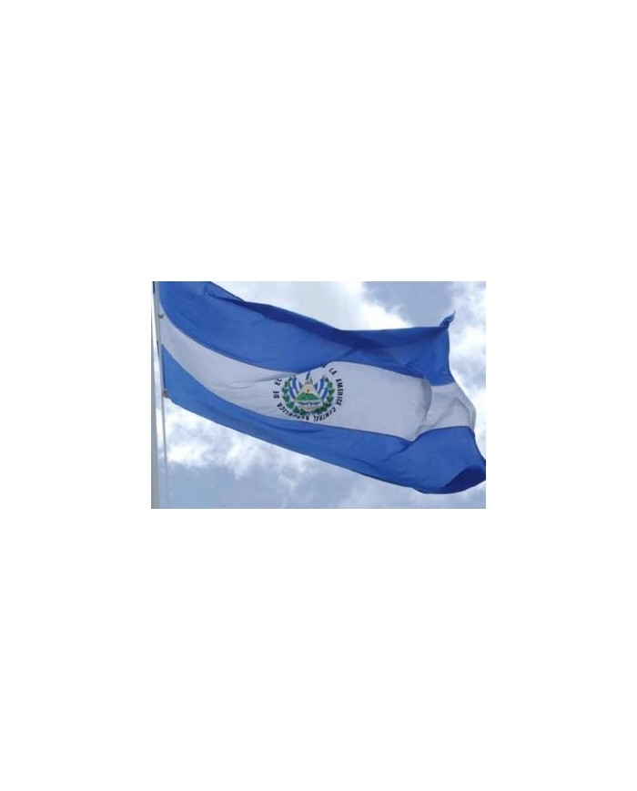Bandera el Salvador exterior Bandera el Salvador exterior