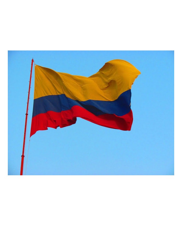Bandera Colombia exterior