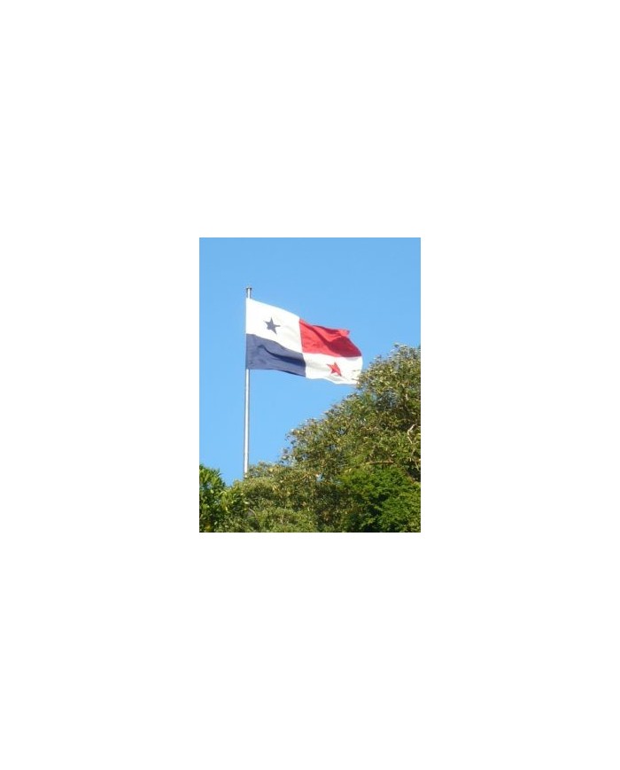Bandera Panamá exterior