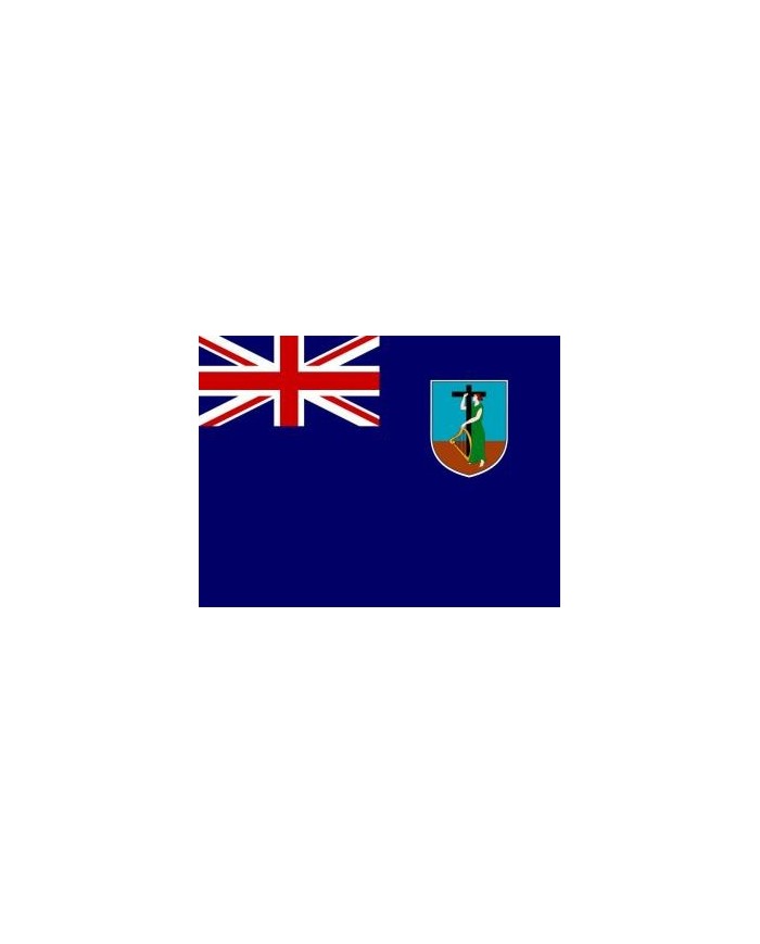Bandera Montserrat 10 x15 cm. Bandera Montserrat 10 x15 cm.