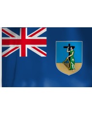 Bandera Montserrat 10 x15 cm. Bandera Montserrat 10 x15 cm.