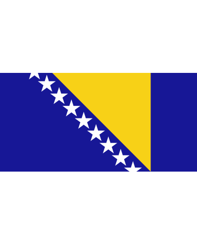Bandera Bosnia y Herzegovina exterior Bandera Bosnia y Herzegovina exterior