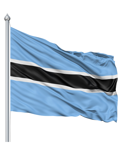 Bandera Bostwana exterior