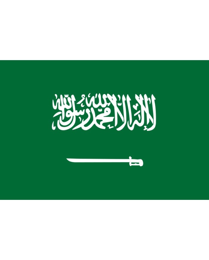 Bandera Arabia Saudi 10 x 15 cm. Bandera Arabia Saudi 10 x 15 cm.