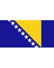 Bandera Bosnia y Herzegovina 10 x 15 cm.