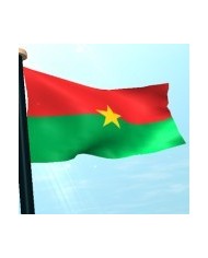 Bandera Burkina Faso exterior