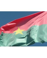 Bandera Burkina Faso exterior