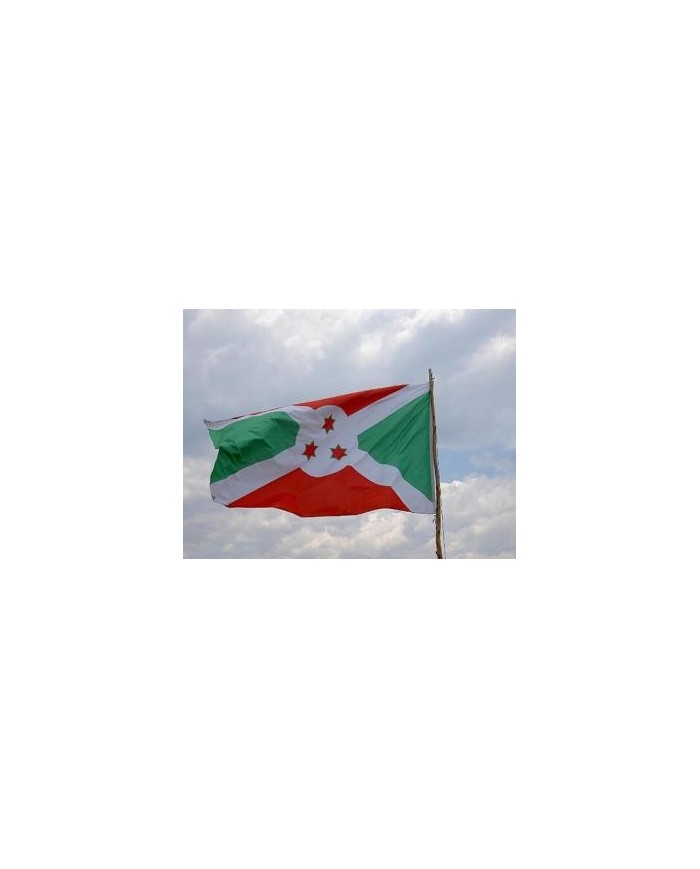 Bandera Burundi exterior