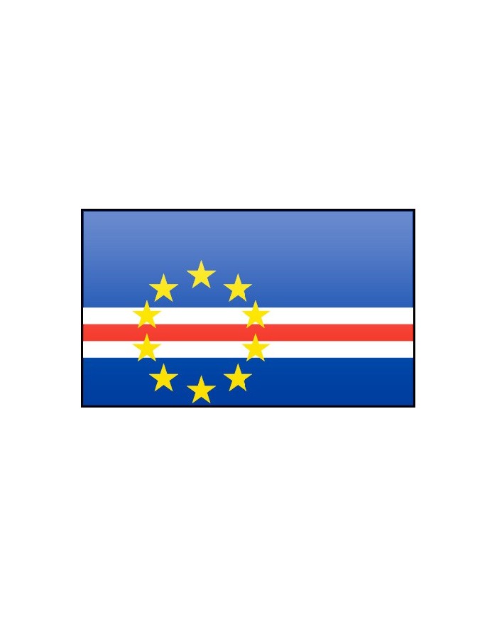 Bandera Cabo Verde exterior Bandera Cabo Verde exterior