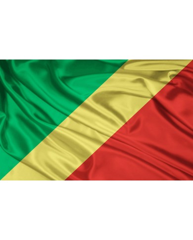 Bandera Congo 10 x 15 cm. Bandera Congo 10 x 15 cm.