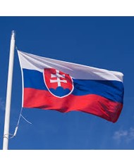 Bandera Eslovaquia exterior