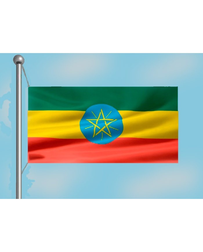 Bandera Etiopia exterior