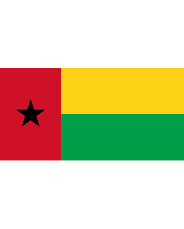 Bandera Guinea Bisau exterior Bandera Guinea Bisau exterior