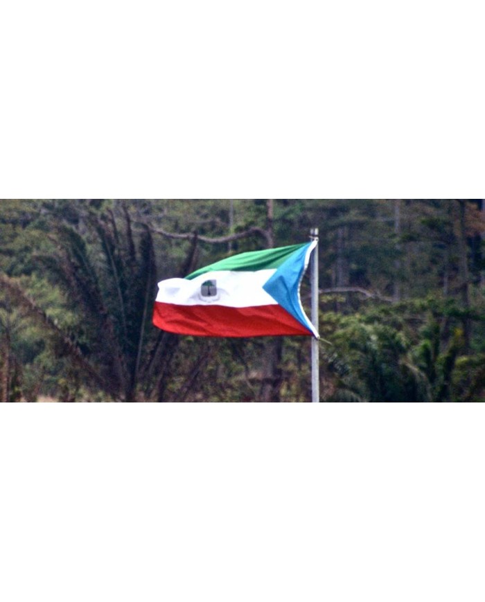 Bandera Guinea Ecuatorial exterior