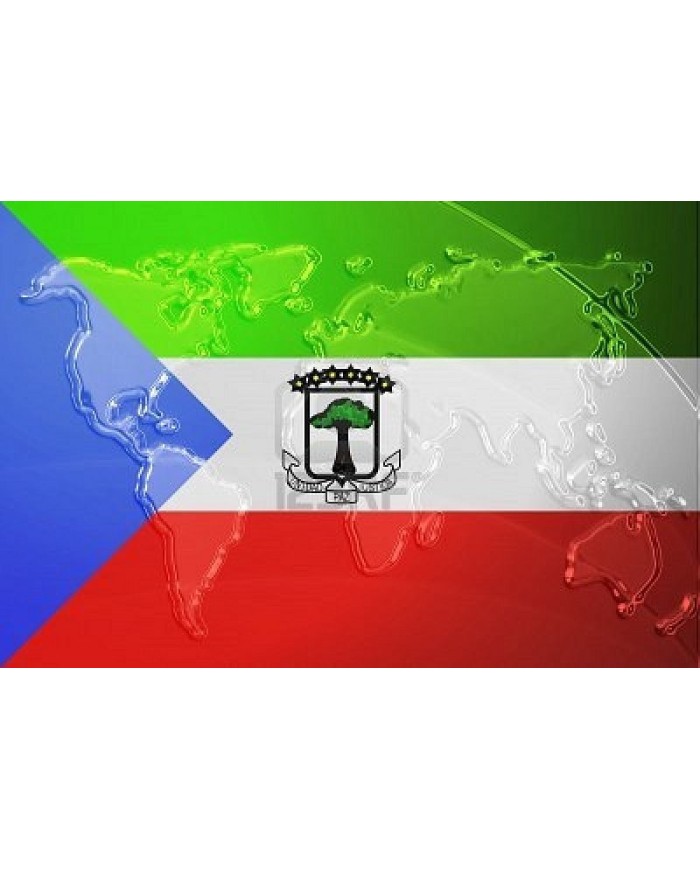 Bandera Guinea Ecuatorial exterior