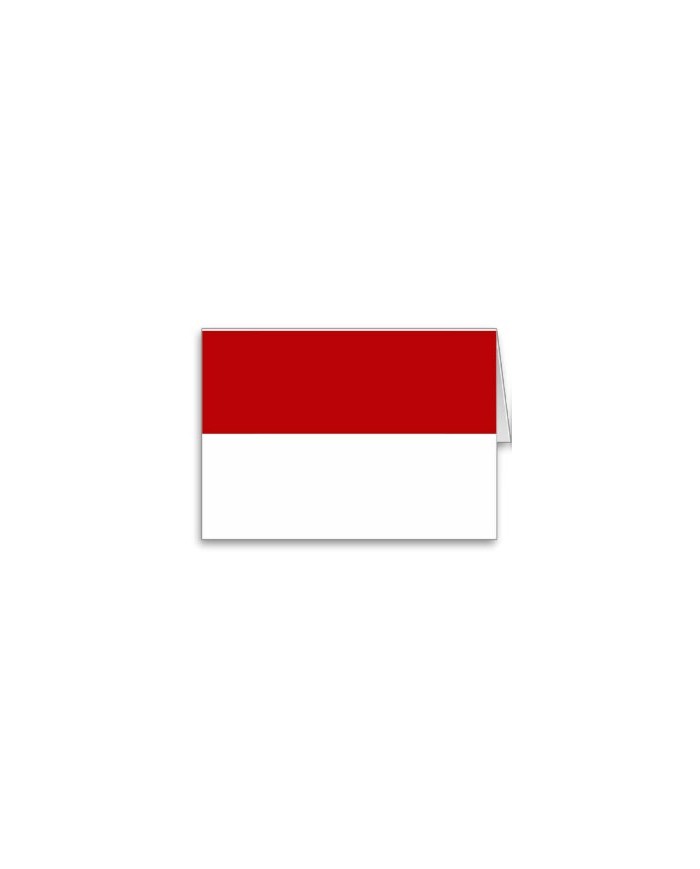Bandera Indonesia 10 x 15 cm.