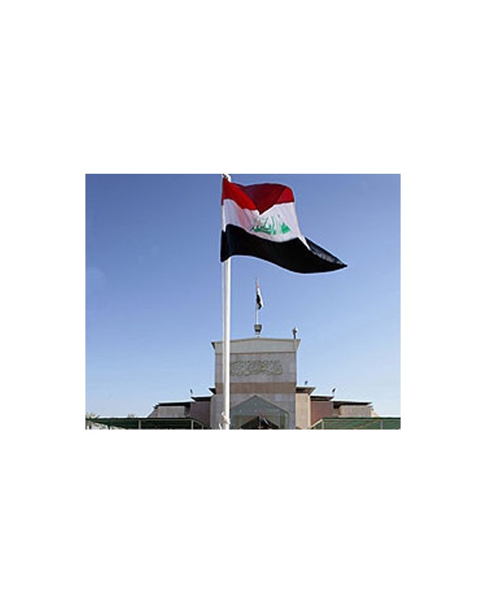 Bandera Irak exterior