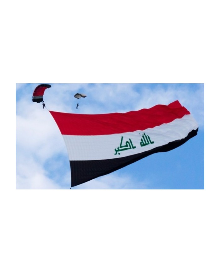 Bandera Irak exterior