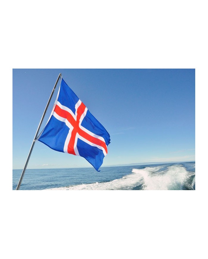 Bandera Islandia exterior Bandera Islandia exterior