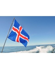 Bandera Islandia exterior Bandera Islandia exterior