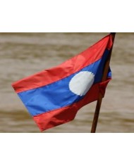 Bandera Laos exterior Bandera Laos exterior