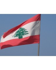 Bandera Líbano exterior