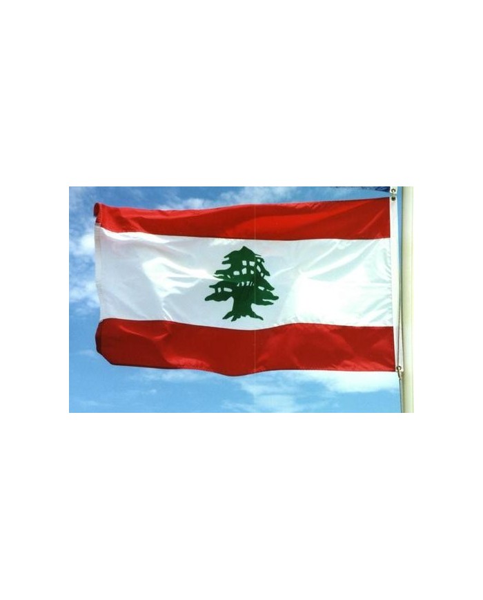 Bandera Líbano exterior