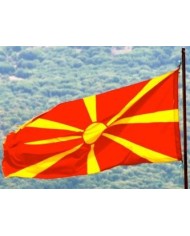 Bandera Macedonia exterior Bandera Macedonia exterior
