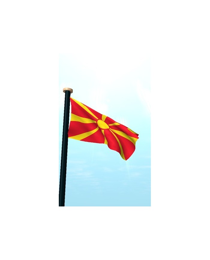Bandera Macedonia exterior Bandera Macedonia exterior