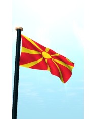 Bandera Macedonia exterior Bandera Macedonia exterior
