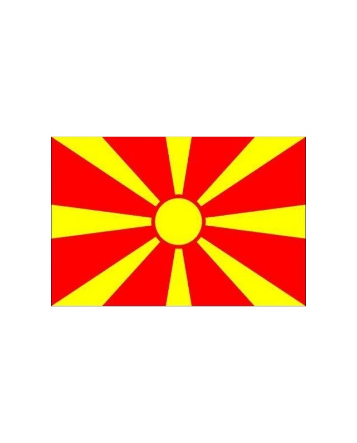 Bandera Macedonia exterior Bandera Macedonia exterior