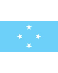 Bandera Micronesia 10 x15 cm.