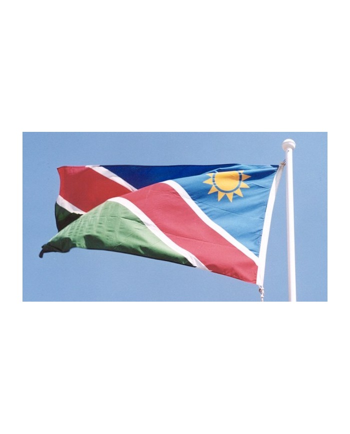 Bandera Namibia exterior Bandera Namibia exterior