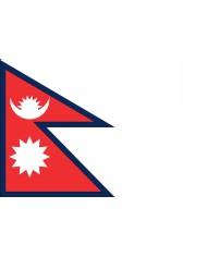 Bandera Nepal 10 x 15 cm. Bandera Nepal 10 x 15 cm.