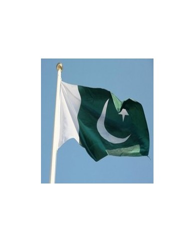 Bandera Pakistán exterior Bandera Pakistán exterior