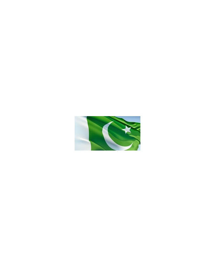Bandera Pakistán exterior Bandera Pakistán exterior