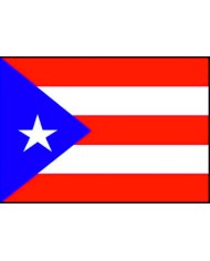 Bandera Puerto Rico 10 x 15 cm.