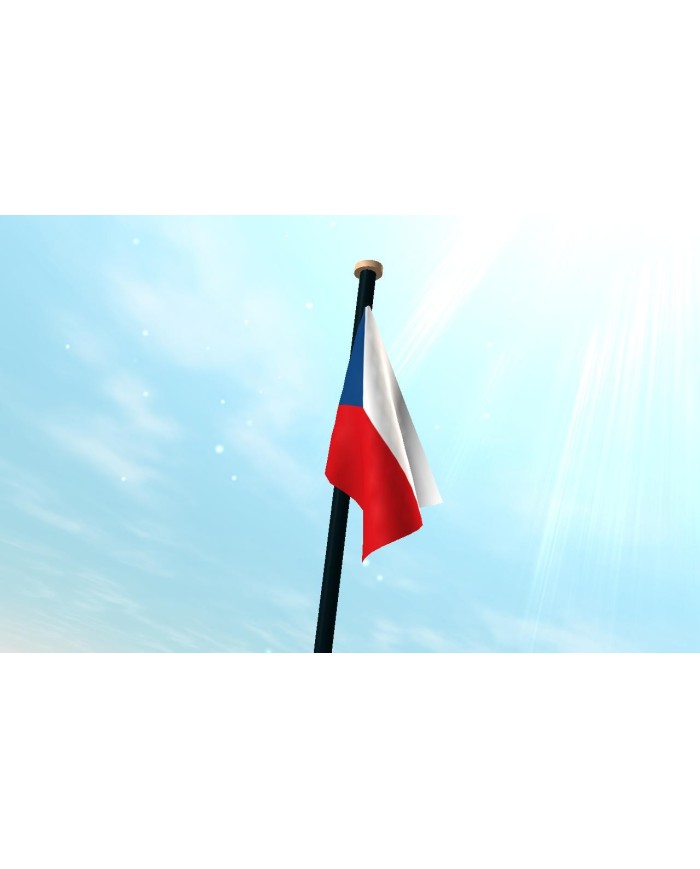 Bandera República Checa exterior