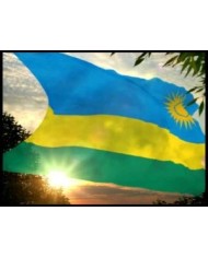 Bandera Ruanda exterior