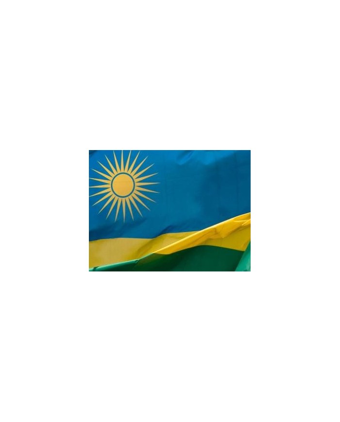 Bandera Ruanda exterior